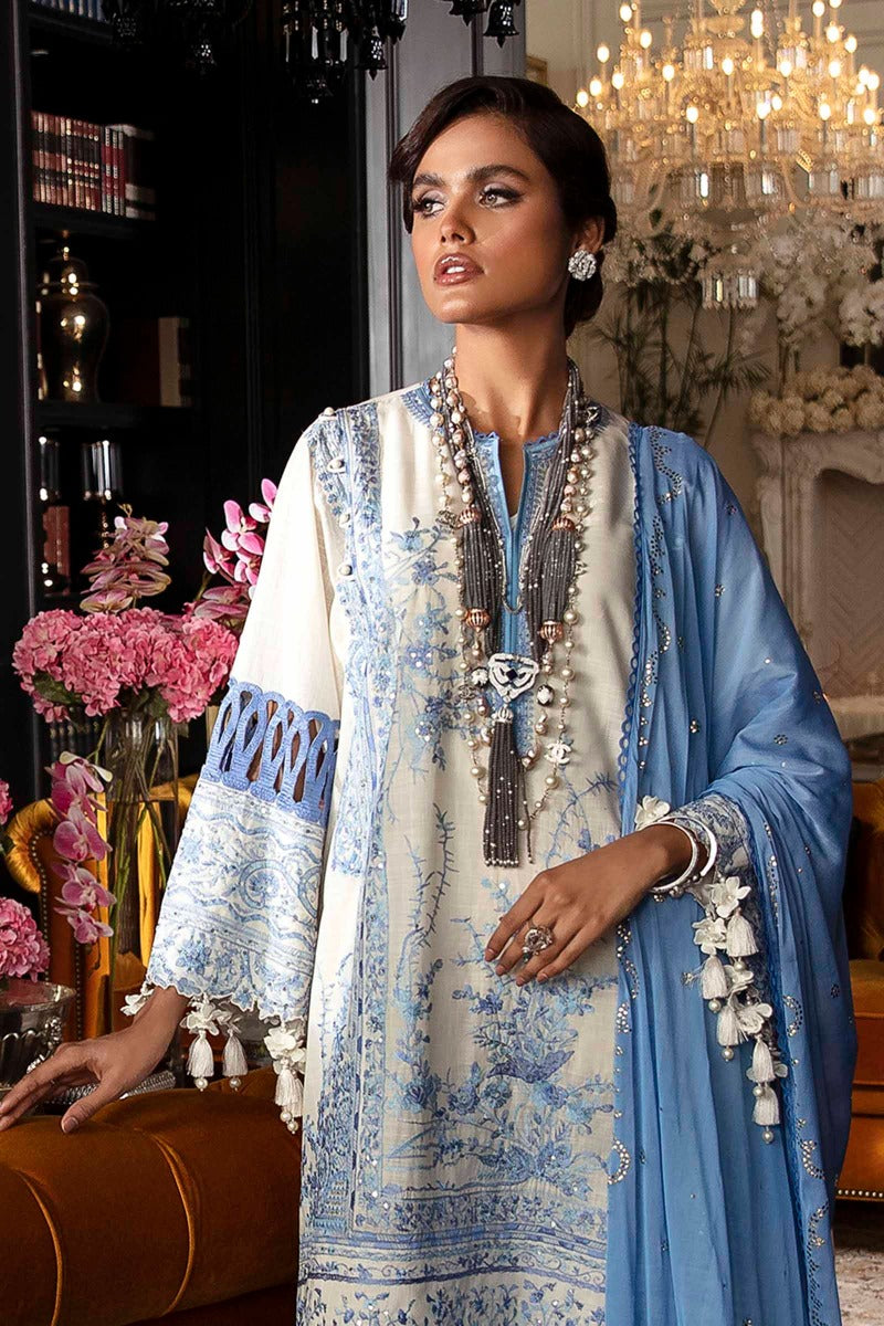 L211-007A-CJ | Sana Safinaz | Luxury Lawn 2021