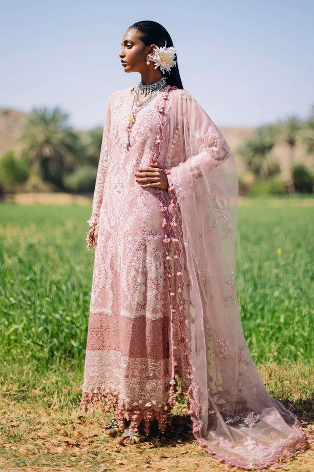 sana safinaz pink dress Sana Safinaz Muzlin Pink Lawn Suit | Pakistani Dress