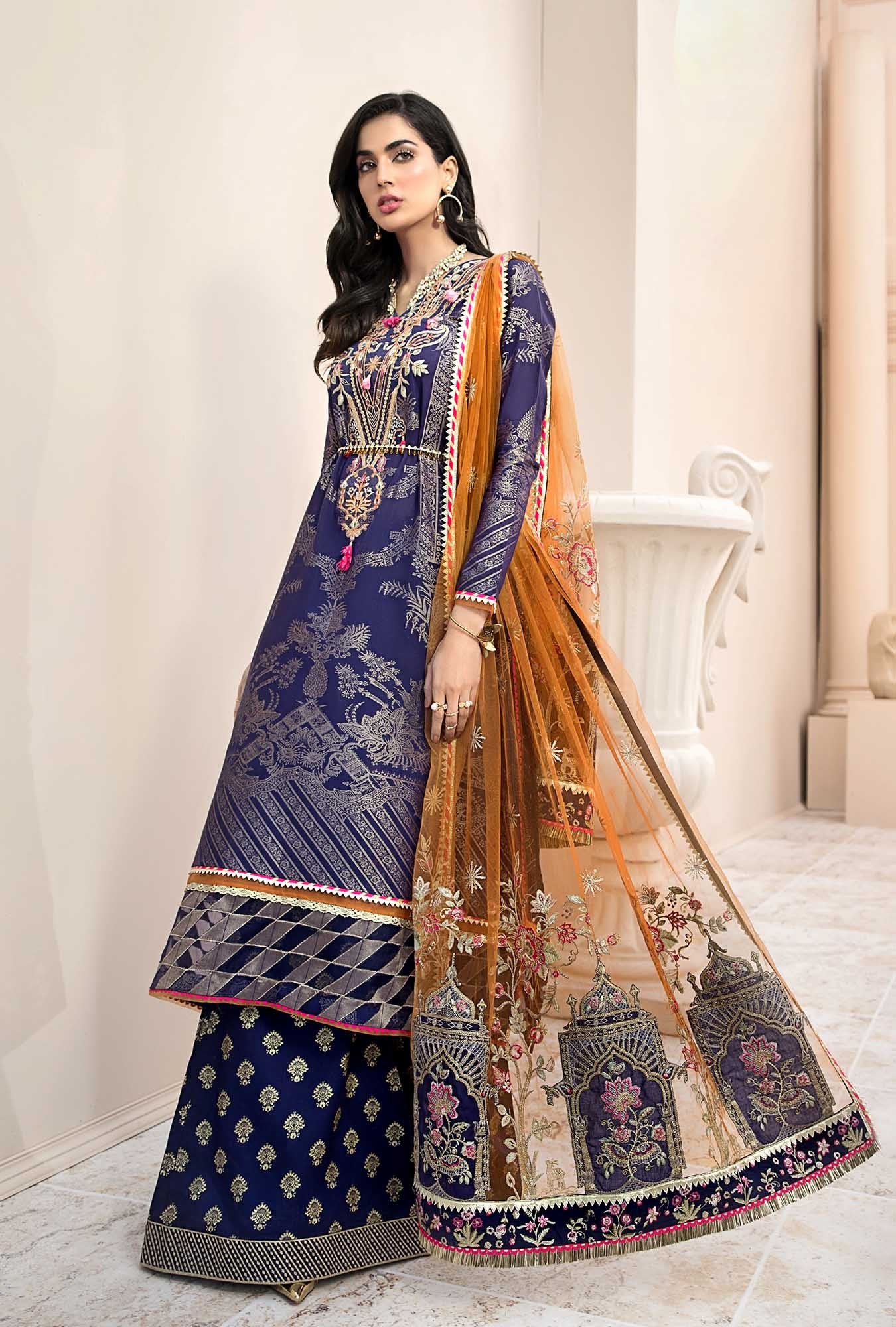 Meraki-D10-B | Noor by Saadia Asad | Luxury Lawn'20