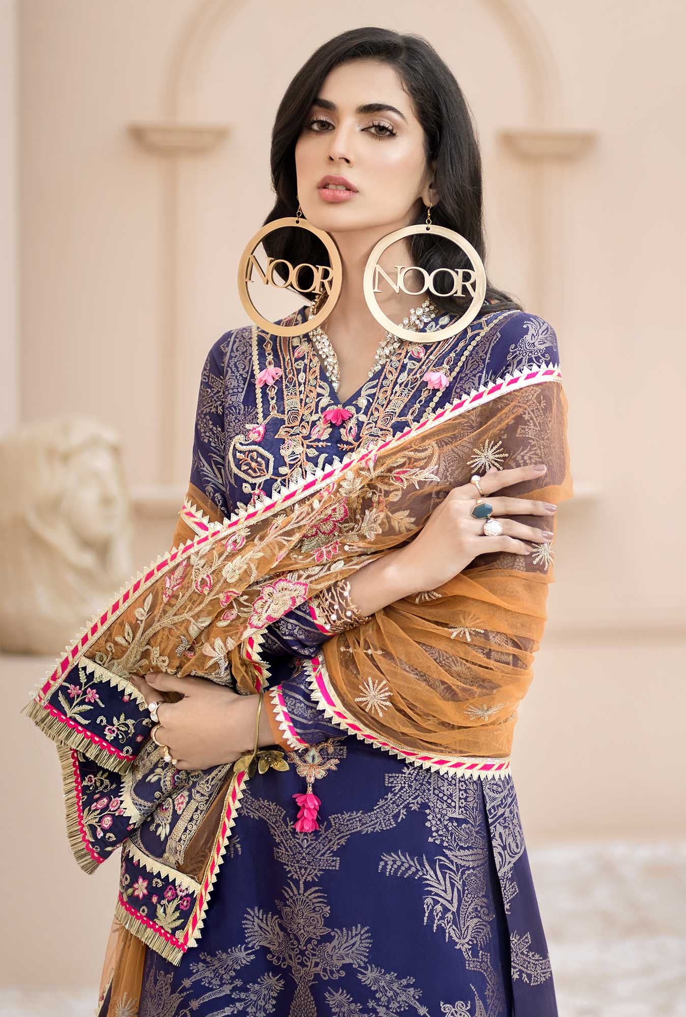 Meraki-D10-B | Noor by Saadia Asad | Luxury Lawn'20