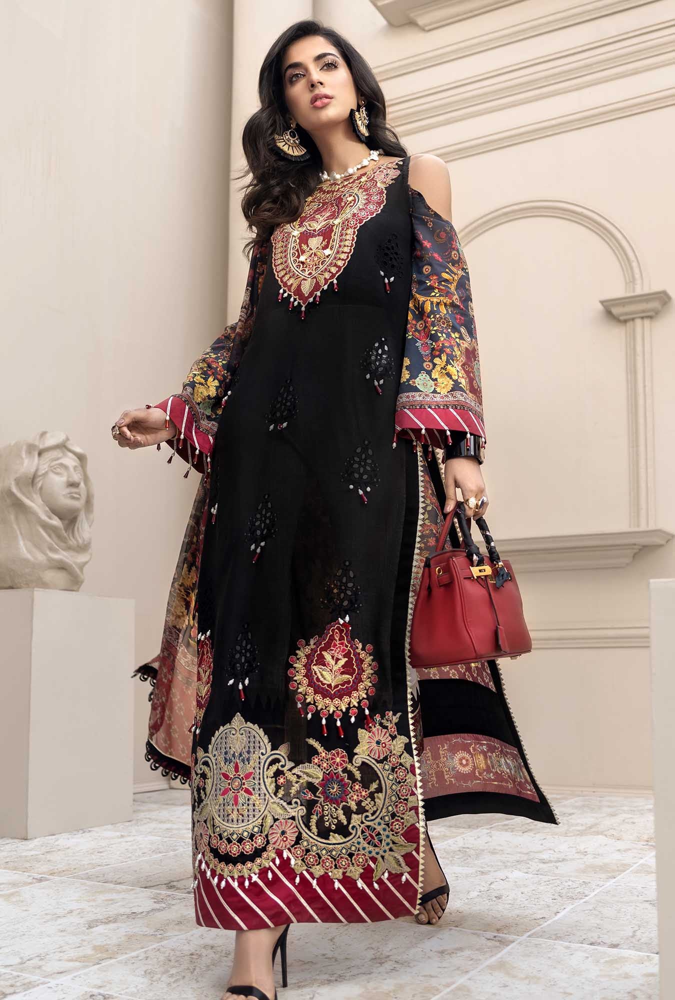 Glamma-D12-A | Noor by Saadia Asad | Luxury Lawn'20