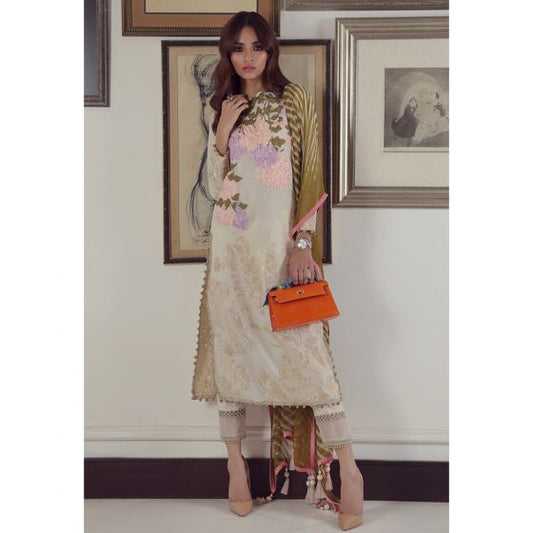 Muzlin 14B - Pergola (3 Piece Lawn) by Sana Safinaz