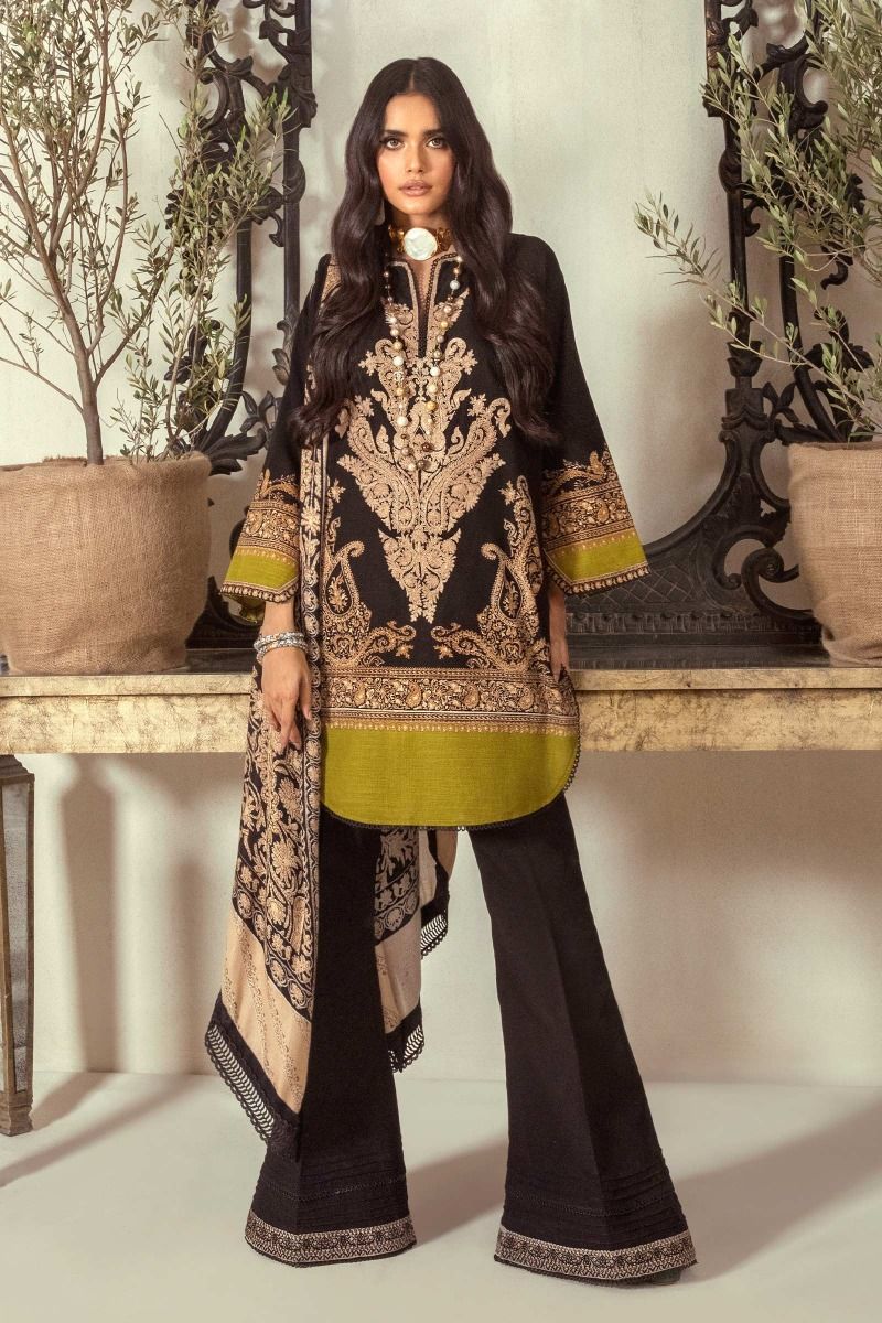M203-12A-BO | Sana Safinaz | Muzlin Winter'20