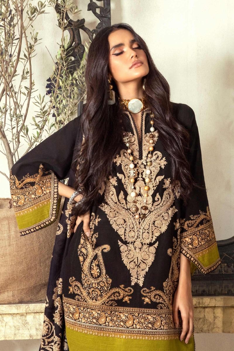 M203-12A-BO | Sana Safinaz | Muzlin Winter'20