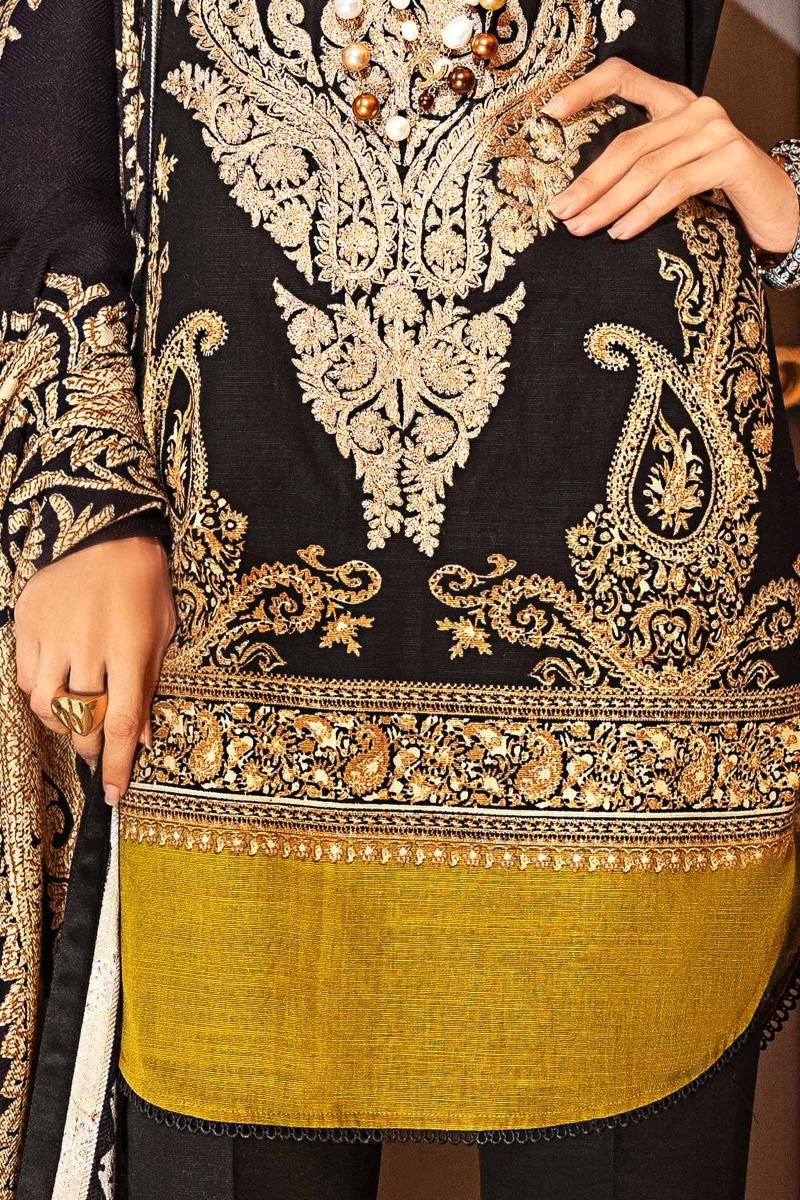 M203-12A-BO | Sana Safinaz | Muzlin Winter'20