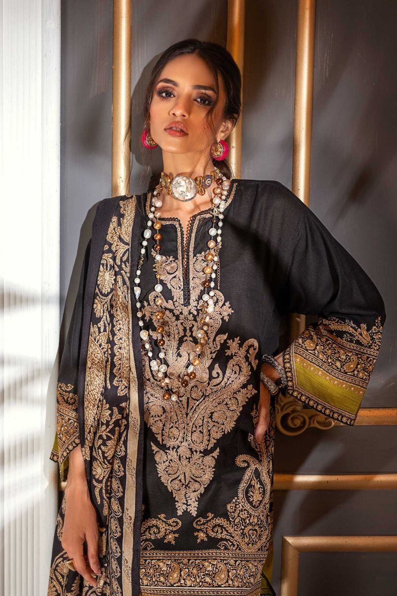 M203-12A-BO | Sana Safinaz | Muzlin Winter'20