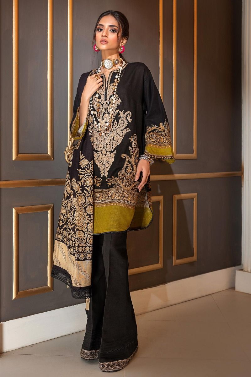 M203-12A-BO | Sana Safinaz | Muzlin Winter'20
