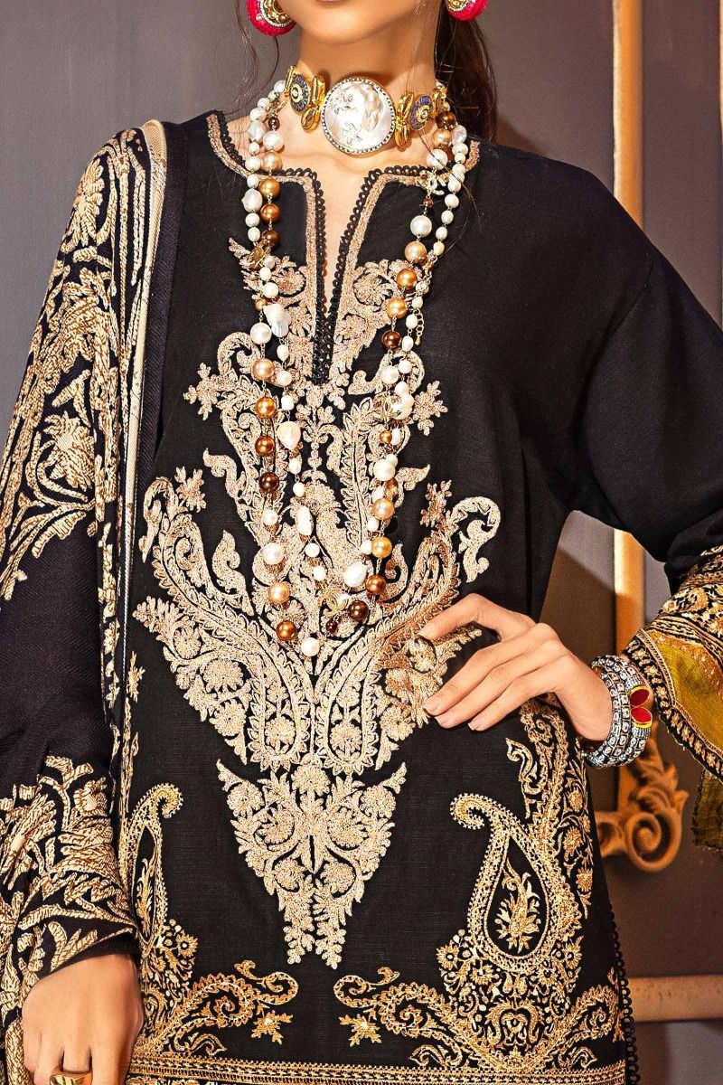 M203-12A-BO | Sana Safinaz | Muzlin Winter'20