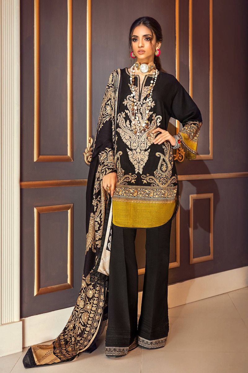 M203-12A-BO | Sana Safinaz | Muzlin Winter'20
