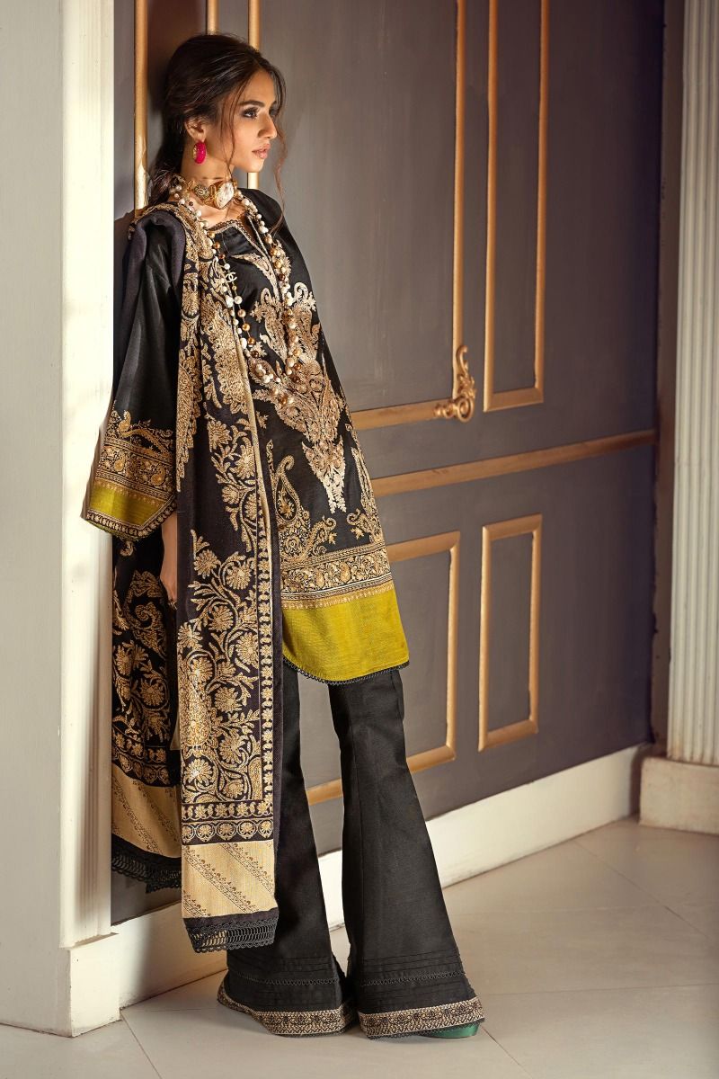M203-12A-BO | Sana Safinaz | Muzlin Winter'20