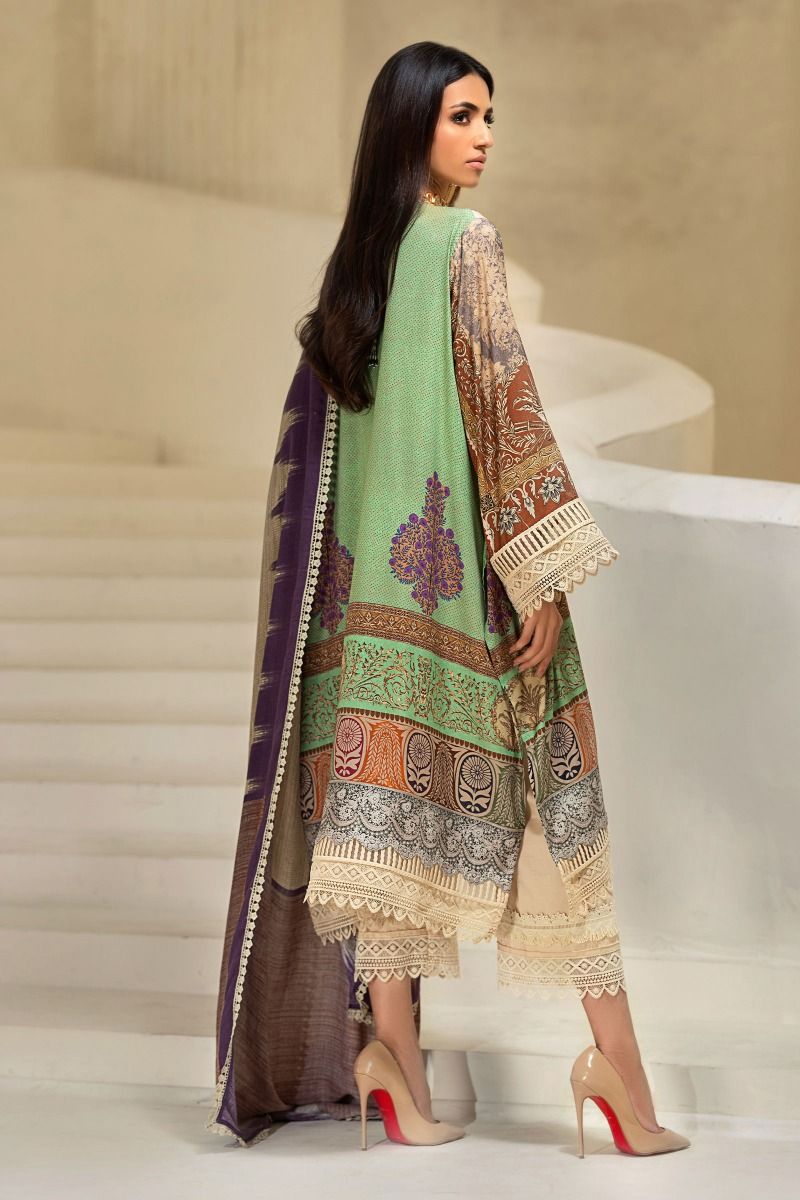 M203-007B-BO | Sana Safinaz | Muzlin Winter'20