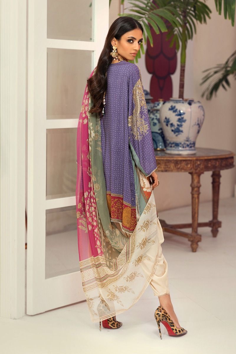 M203-008A-BI | Sana Safinaz | Muzlin Winter'20