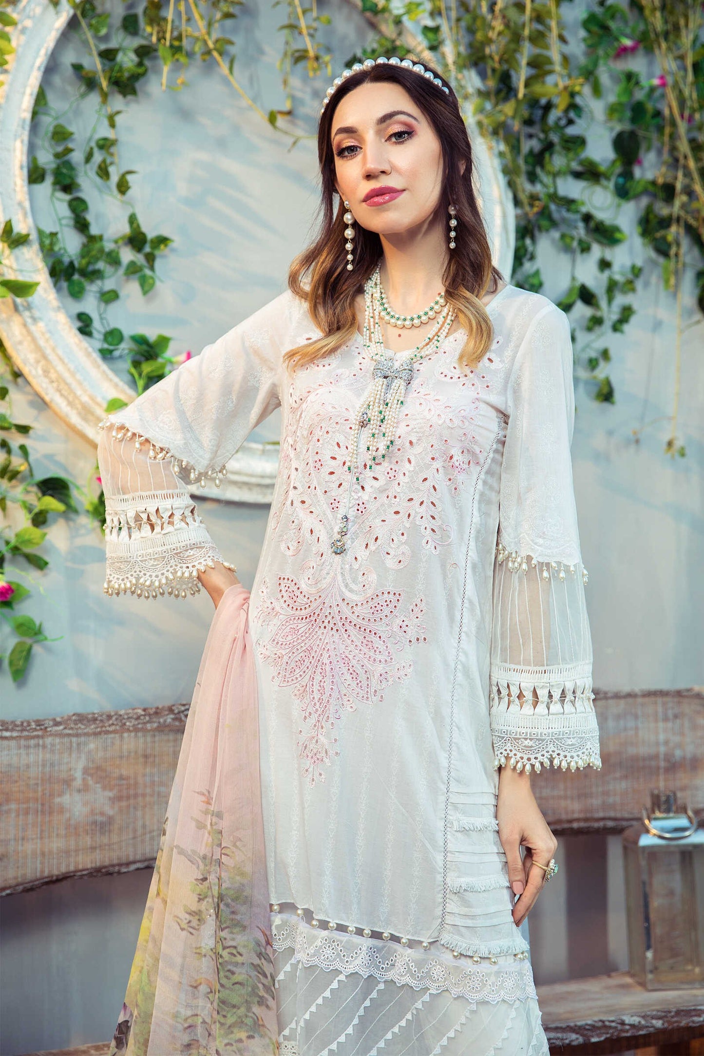 MPT-1011-A | Maria B | M.Prints | Unstitched Fabrics | Spring/Summer '21