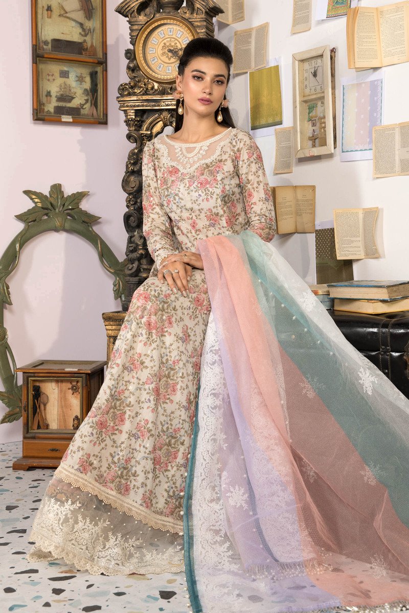 MPT-1102-A | Maria B  | Mprints Summer Festive Lawn'21.