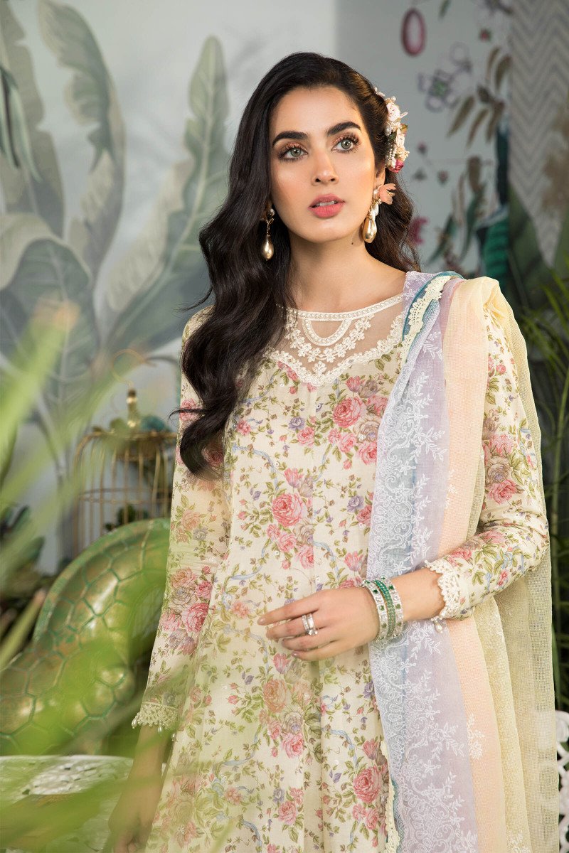 MPT-1102-B | Maria B | Mprints Summer Festive Lawn'21.