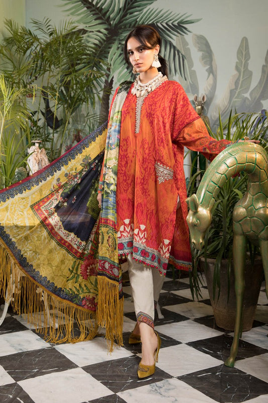 MPT-1104-B | Maria B  | Mprints Summer Festive Lawn'21