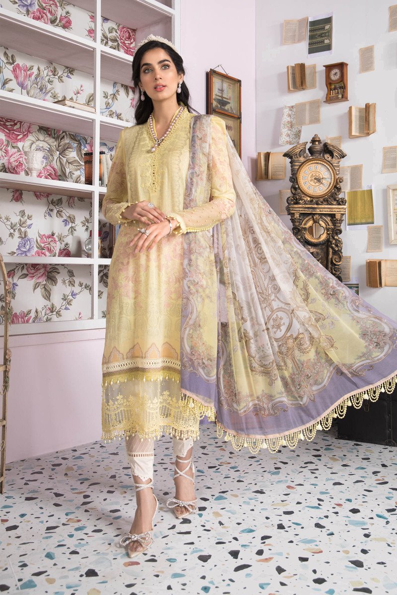 MPT-1108-A | Maria B  | Mprints Summer Festive Lawn'21