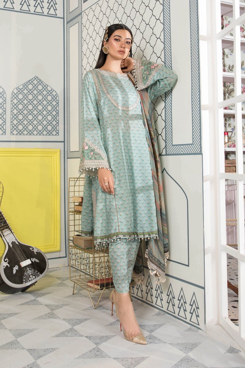 MPT-1109-A | Maria B  | Mprints Summer Festive Lawn'21