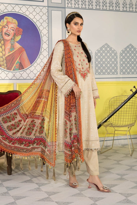 MPT-1111-A | Maria B  | Mprints Summer Festive Lawn'21