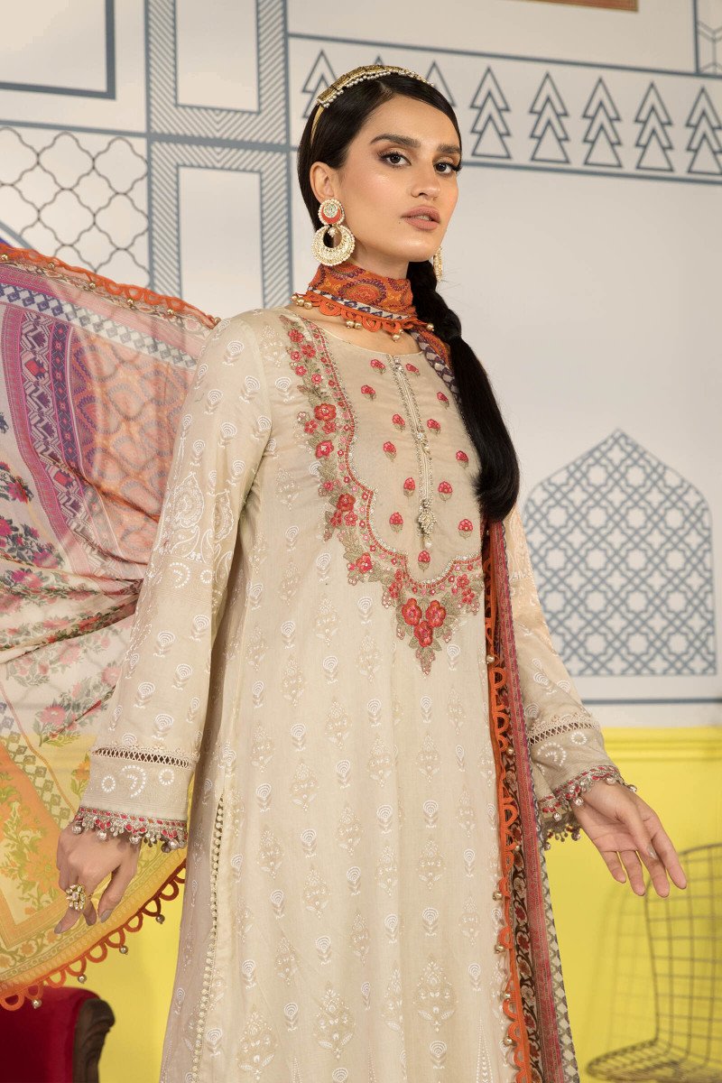 MPT-1111-A | Maria B  | Mprints Summer Festive Lawn'21