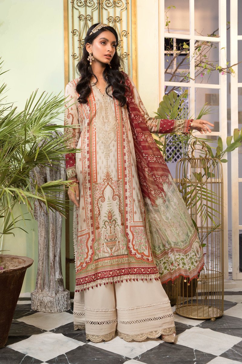 MPT-1112-A | Maria B | Mprints Summer Festive Lawn'21