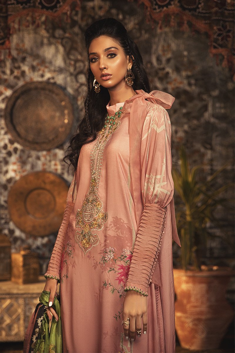 MPT-903-A | Maria B | M.Prints | Unstitched Fabrics | Fall/Winter 20