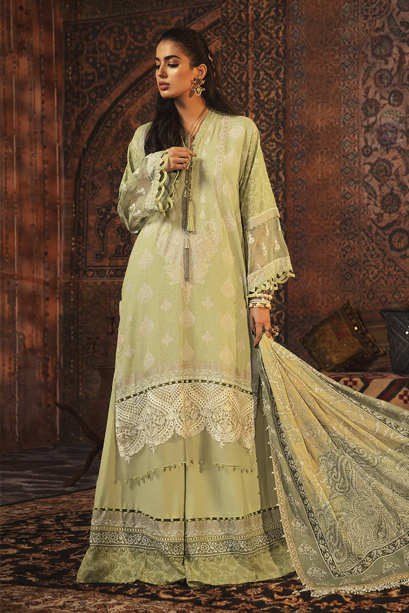 MPT-909-A | Maria B | M.Prints | Unstitched Fabrics | Fall/Winter 20