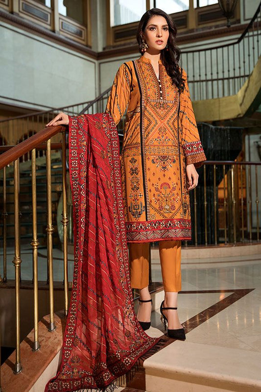2368 Exotic Bloom (Motifz Premium Embroidered Linen)