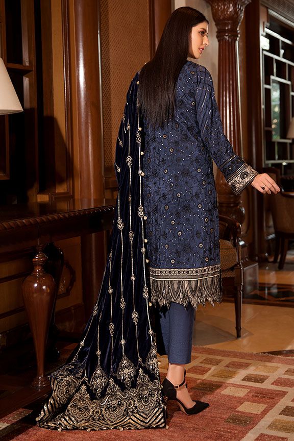 2377 Onyx Duske (Motifz Premium Embroidered Silk)