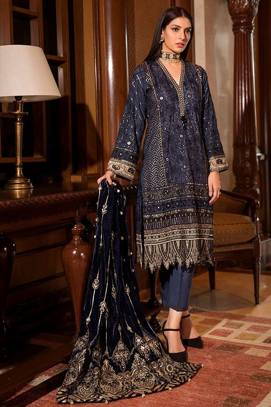 2377 Onyx Duske (Motifz Premium Embroidered Silk)