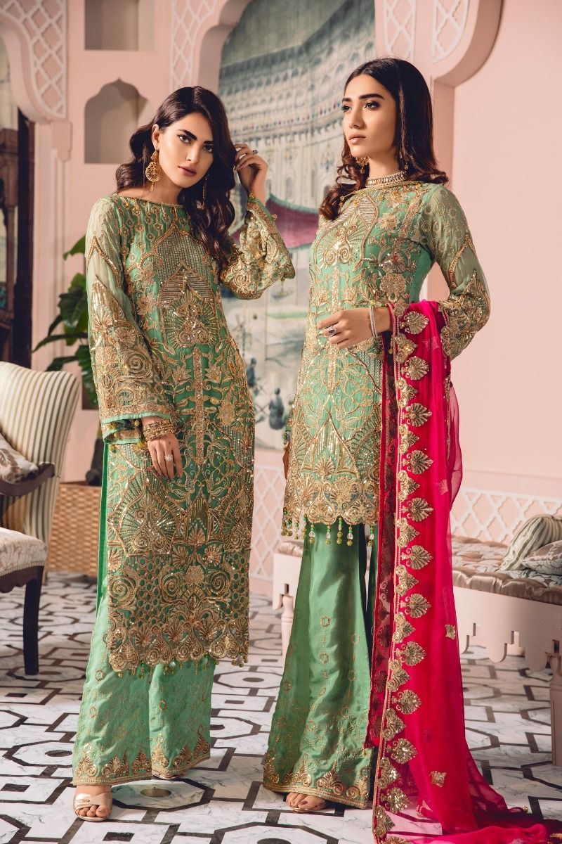 Castlined Lime FE-01 (Maryum N Maria - Freesia Collection)