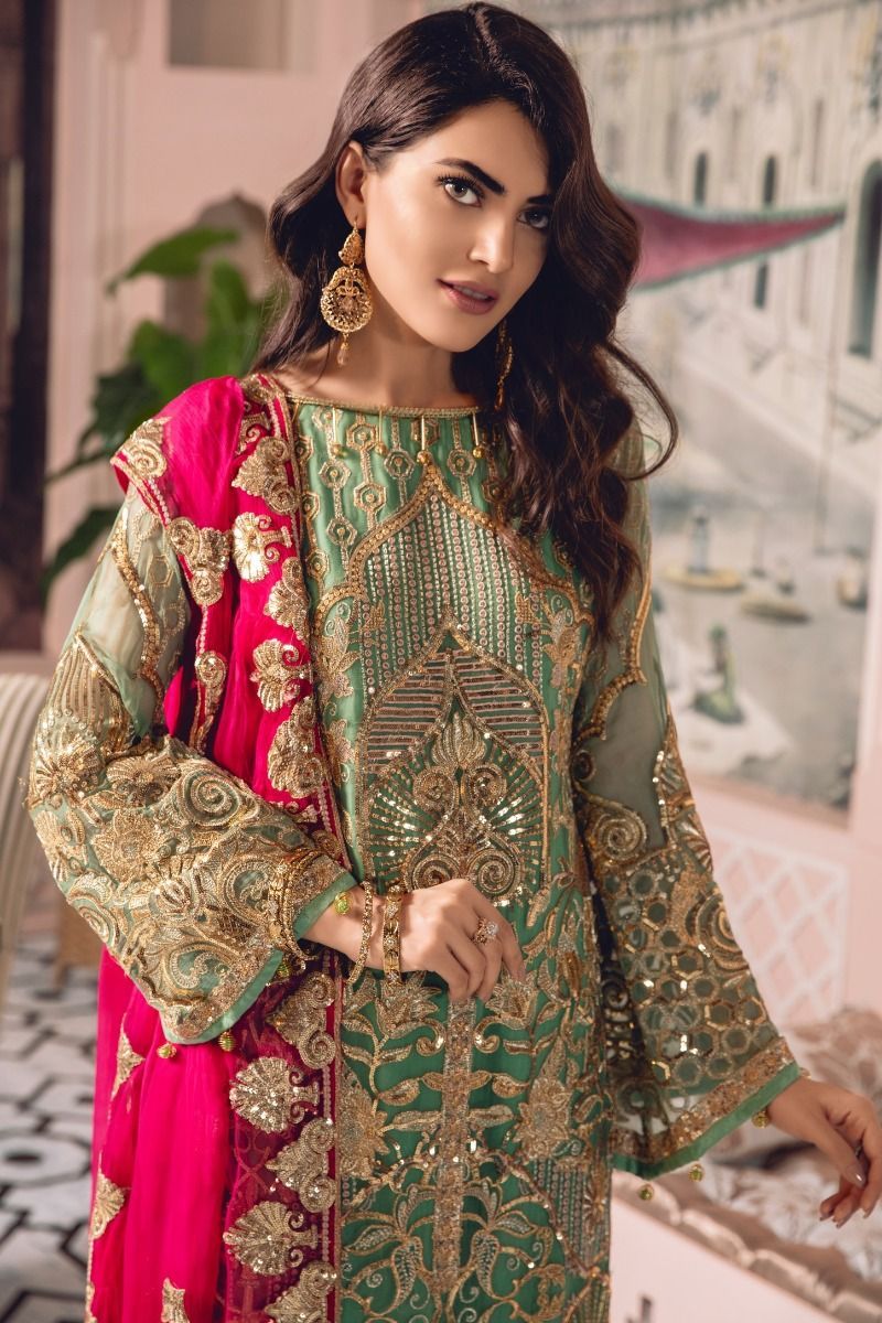 Castlined Lime FE-01 (Maryum N Maria - Freesia Collection)