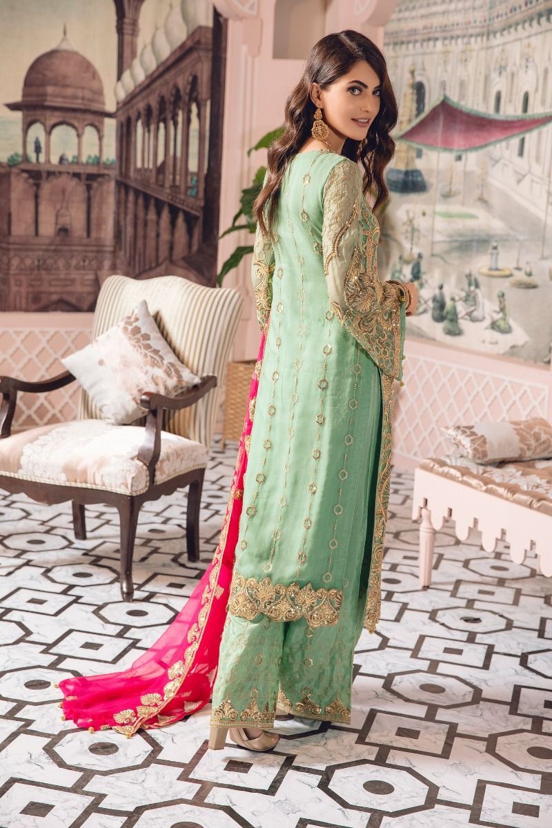 Castlined Lime FE-01 (Maryum N Maria - Freesia Collection)