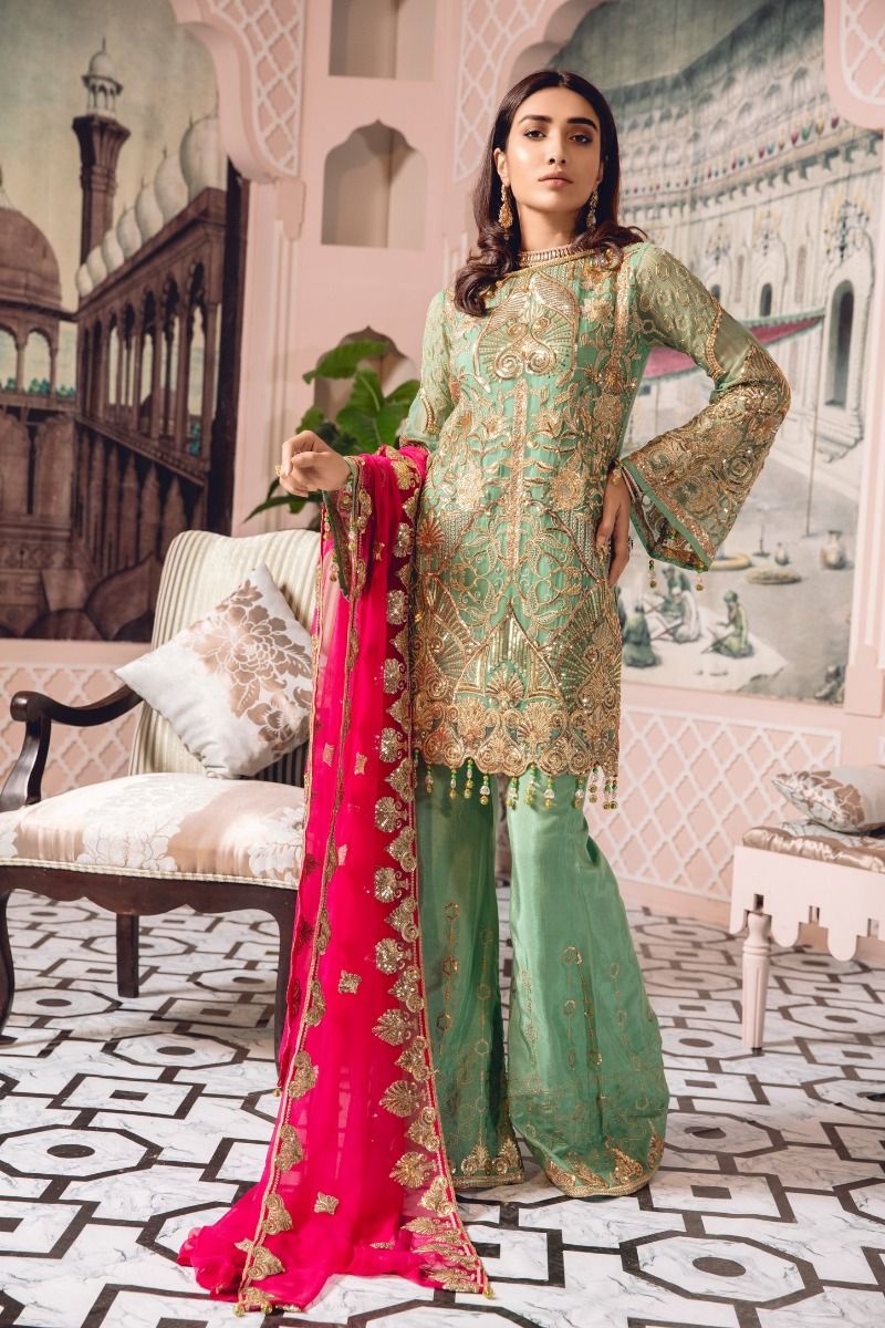 Castlined Lime FE-01 (Maryum N Maria - Freesia Collection)