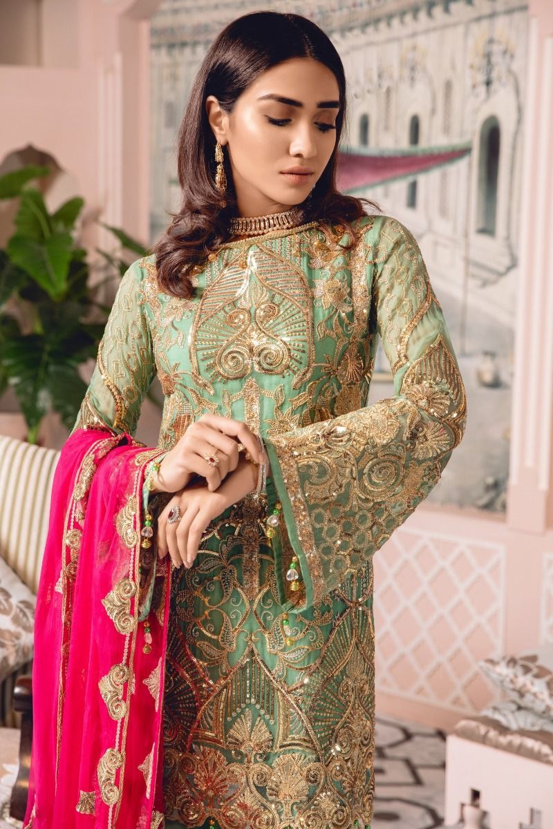 Castlined Lime FE-01 (Maryum N Maria - Freesia Collection)