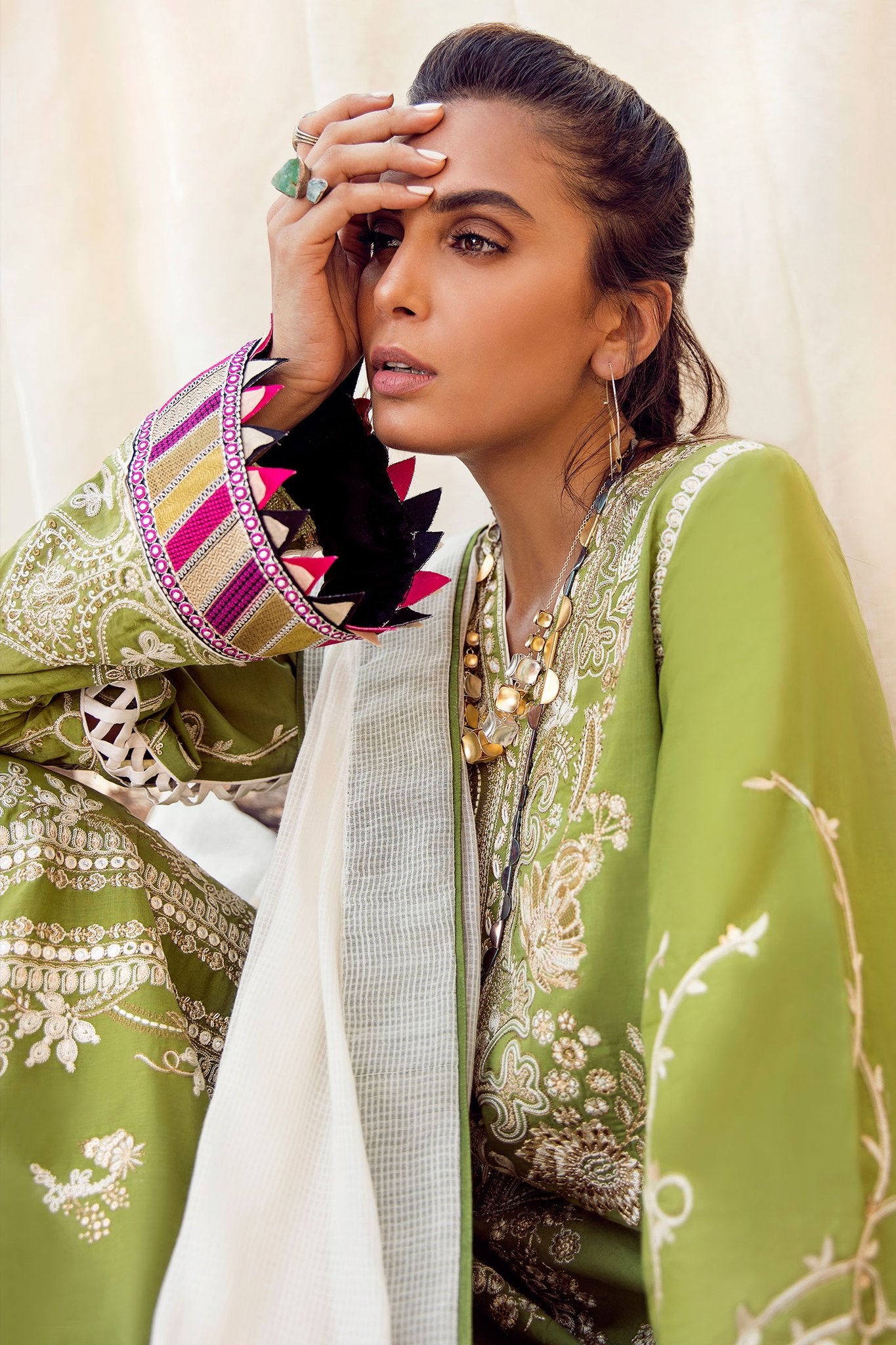 EF-02 (Chloe)| Elan | Letters From Formentera | Festive Unstitched 2020