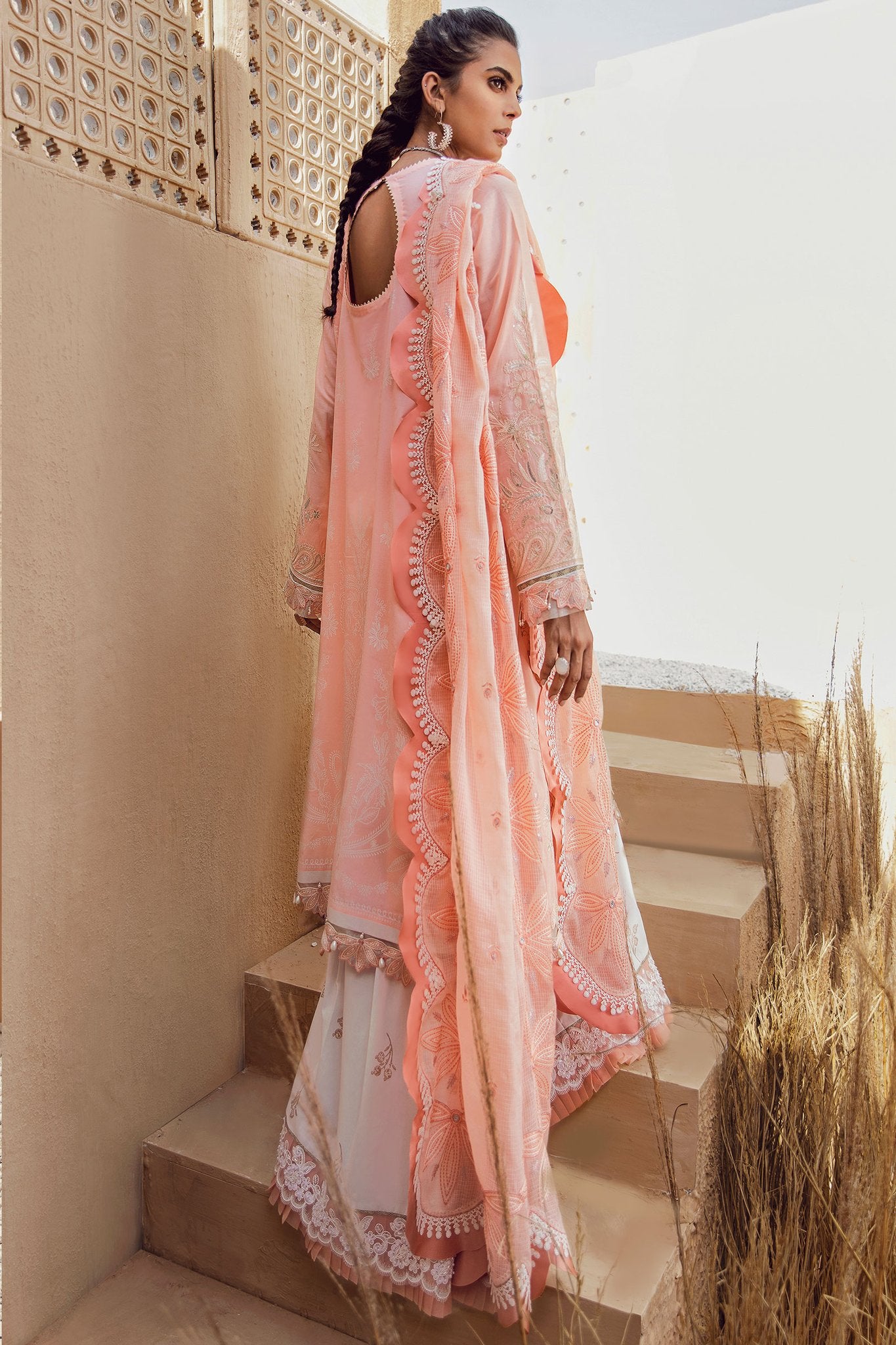 Copy of EF-07 (Arushi) | Elan | Letters From Formentera | Festive Unstitched 2020