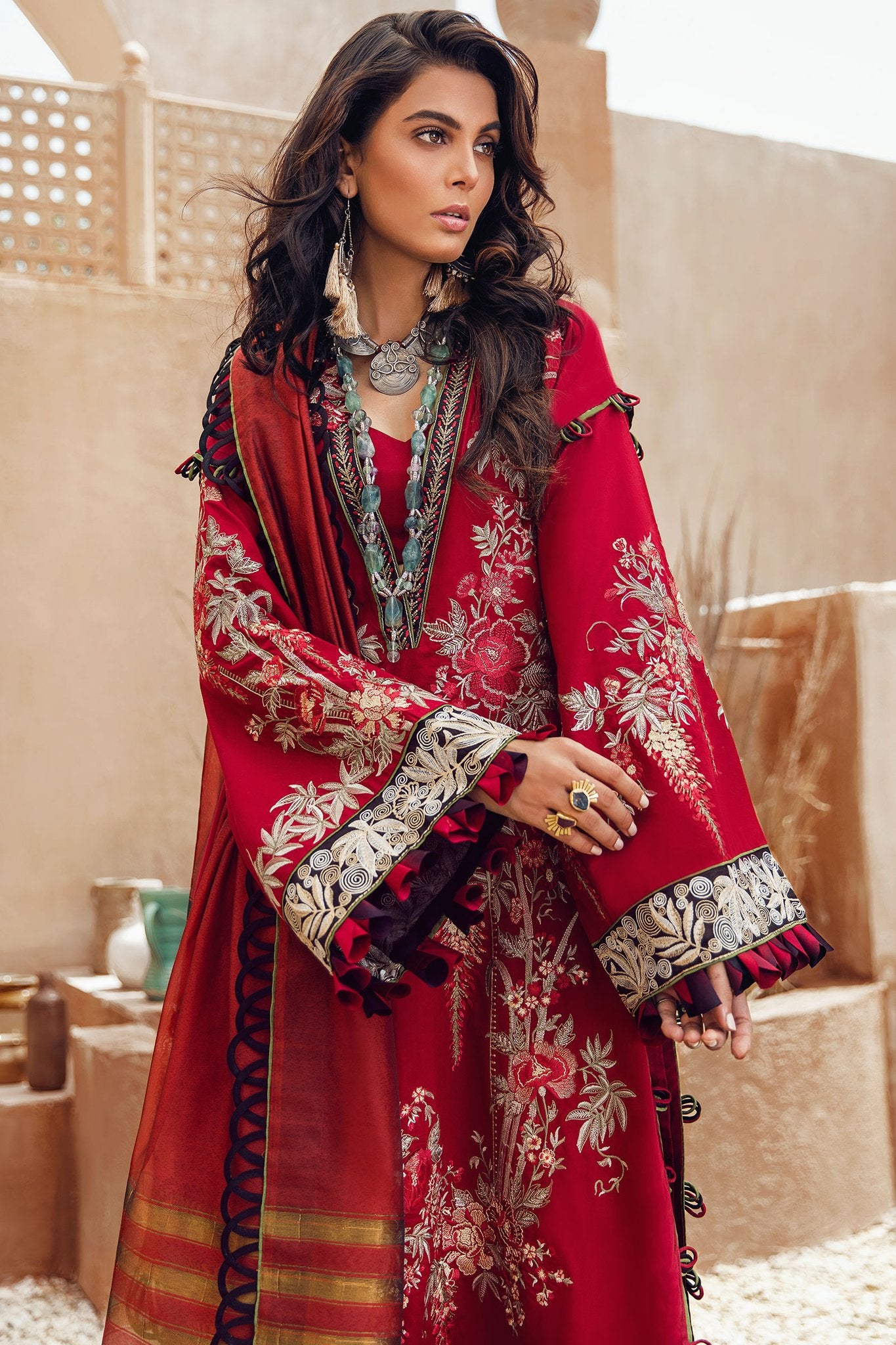 EF-01 (Aruna)| Elan | Letters From Formentera | Festive Unstitched 2020