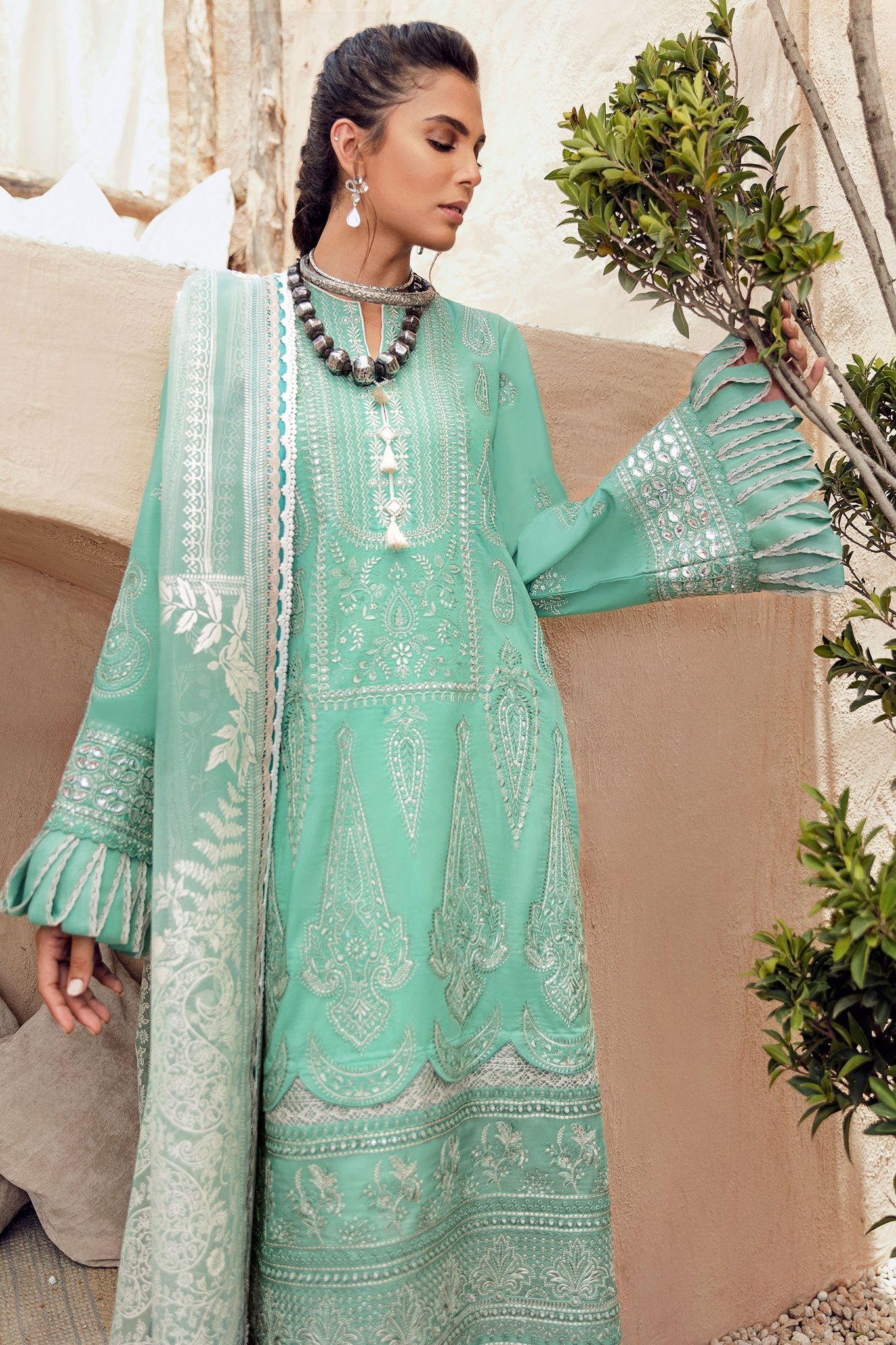 EF-03 (Haruna)| Elan | Letters From Formentera | Festive Unstitched 2020