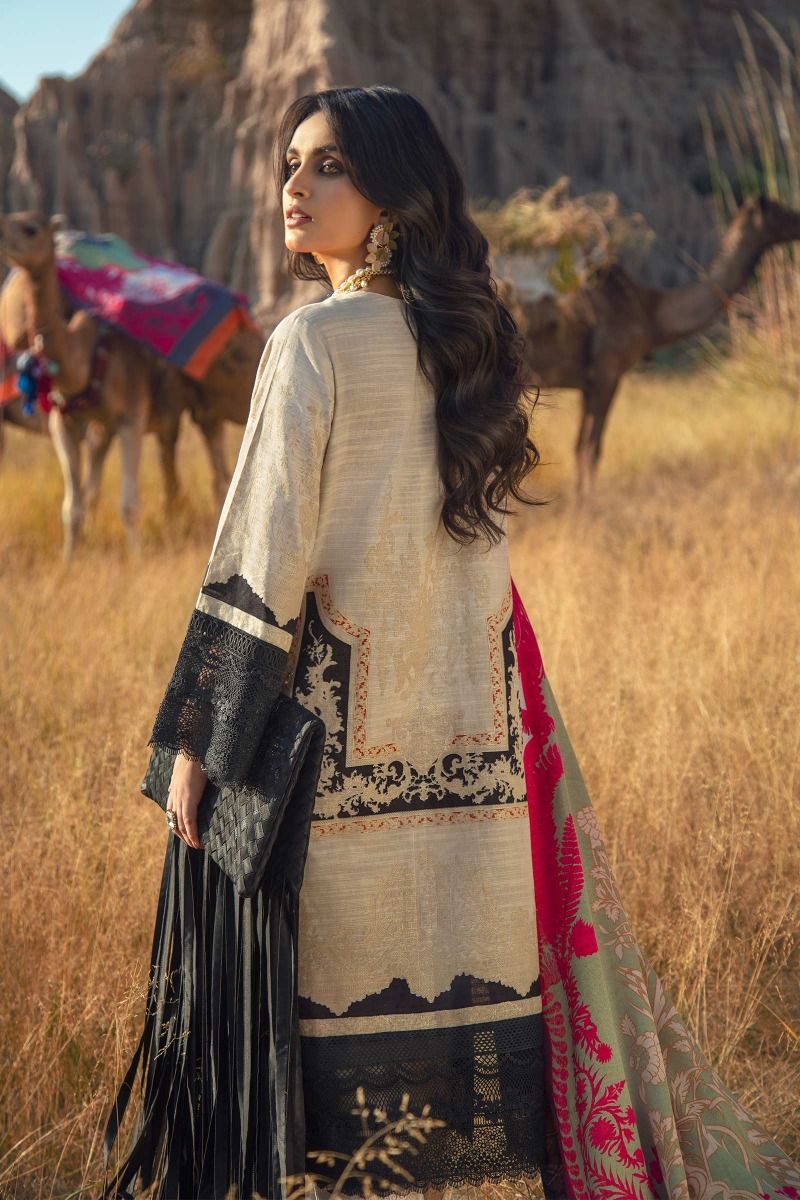 S201-002A-CP | Sana Safinaz | Winter Shawl Collection 20