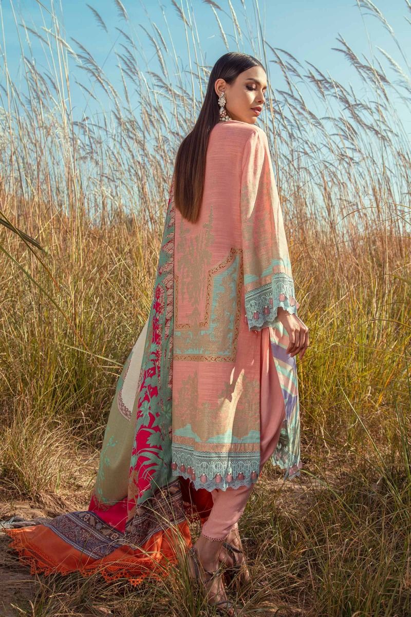 S201-002B-CP | Sana Safinaz | Winter Shawl Collection 20