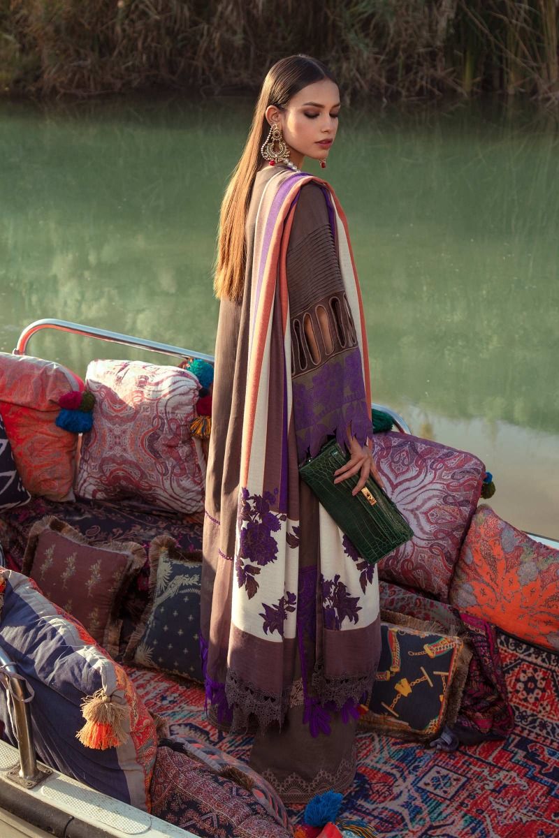 S201-003B-CP | Sana Safinaz | Winter Shawl Collection 20