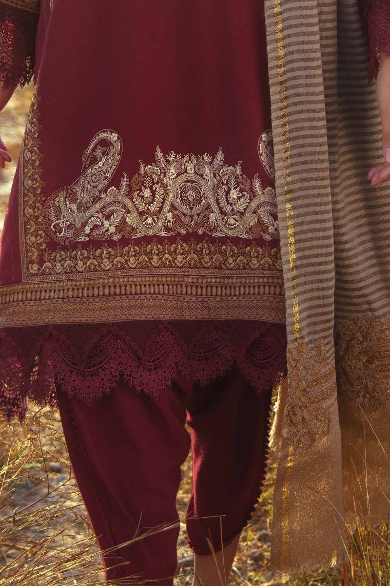 S201-006A-CP | Sana Safinaz | Winter Shawl Collection 20