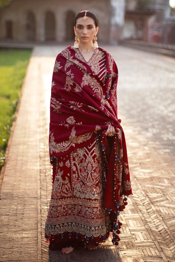 S221 - 001A - CL | Sana Safinaz | Winter Luxury Collection 2022