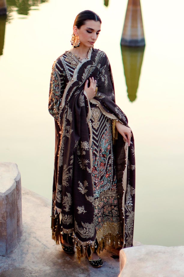 S221 - 001B - CL | Sana Safinaz | Winter Luxury Collection 2022