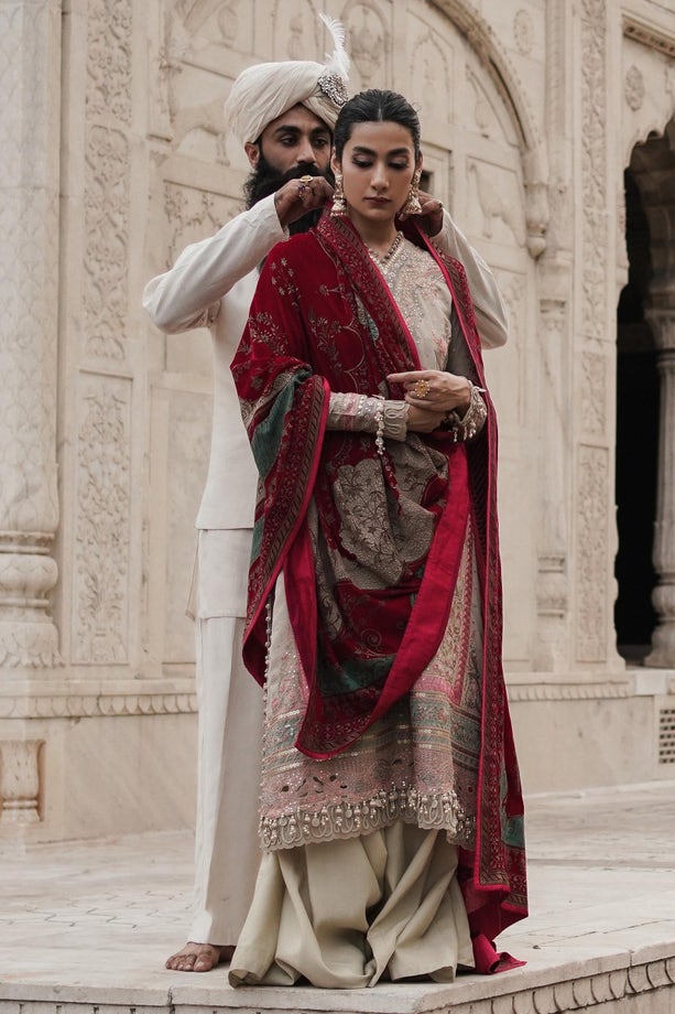 S221 - 007B - CP | Sana Safinaz | Winter Luxury Collection 2022