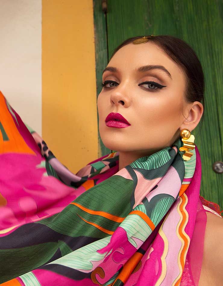 SS-104 | Rang Rasiya | Unstitched Luxury Lawn 2020