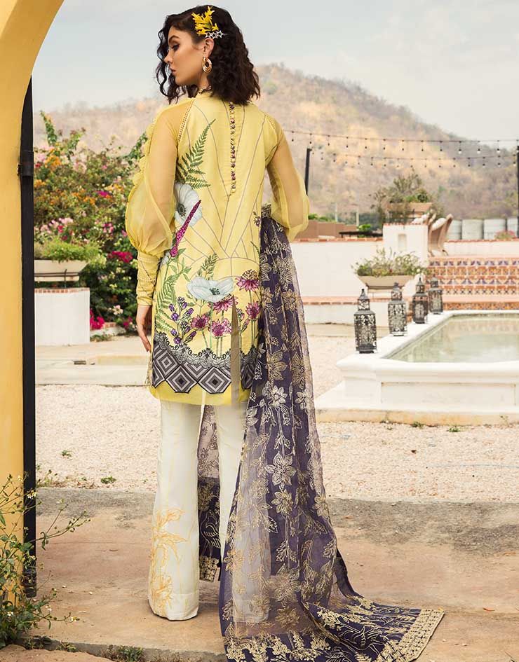 SS-112 | Rang Rasiya | Unstitched Luxury Lawn 2020