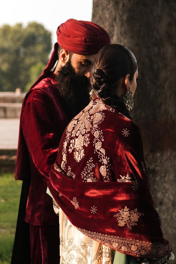 V221 - 003 - CO | Sana Safinaz | Winter Luxury Collection 2022