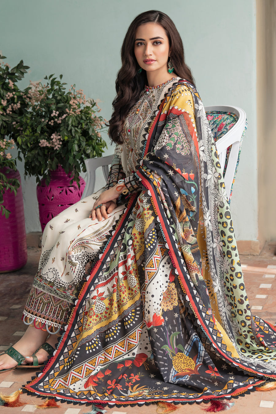 Ujaala | Jazmin | Shahkaar Eid Festive Lawn 2022